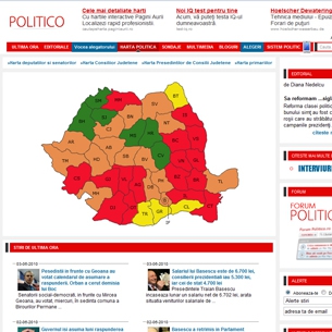 politico - site politica, modul alegeri prezidentiale